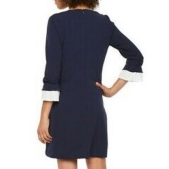 Sharagano bow sleeve dress. NWT.‎ Retail 100 - Picture 2 of 11
